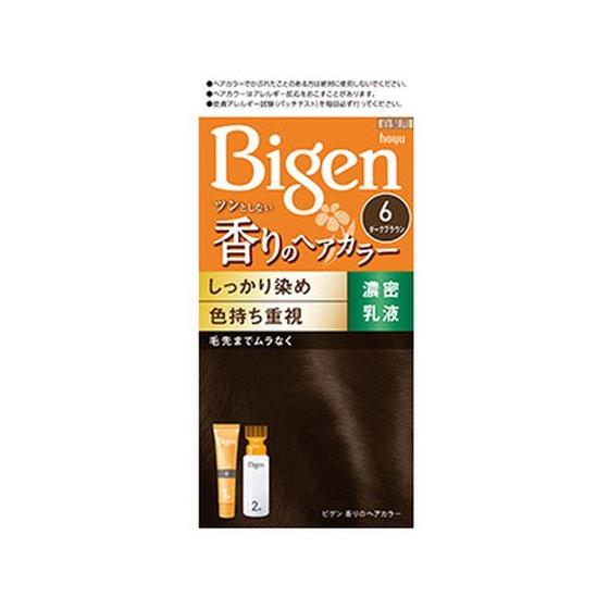 【お取り寄せ】ホーユー ビゲン 香りのヘアカラー 乳液 6 白髪用 ヘアカラー ヘアケア