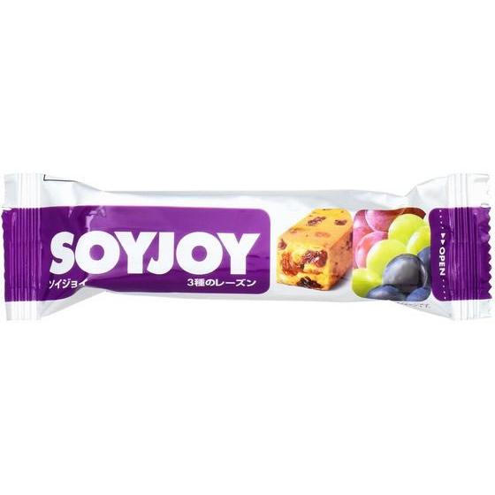 大塚製薬 SOYJOY ソイジョイ 3種のレーズン 30g バランス栄養食品 栄養補助食品 栄養ドリ...