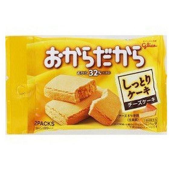 江崎グリコ おからだから チーズケーキ 2パック バランス栄養食品 栄養補助食品 栄養ドリンク 健康...