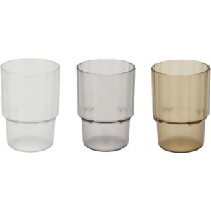 石川樹脂工業/プラキラ タンブラー 250cc アンバー