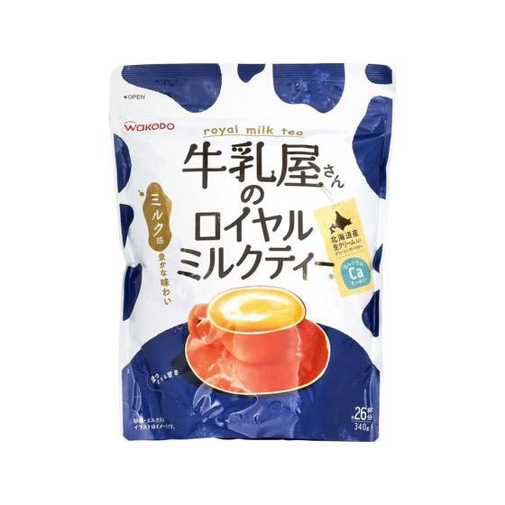 【お取り寄せ】アサヒグループ食品 牛乳屋さんのロイヤルミルクティー 340g インスタント紅茶 紅茶...