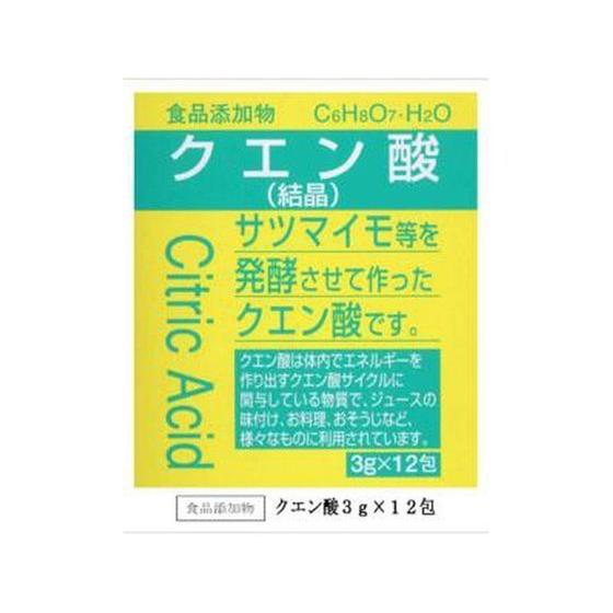 【お取り寄せ】大洋製薬/クエン酸水和物 結晶 3g×12袋入 食器洗用 キッチン 厨房用洗剤 洗剤 ...