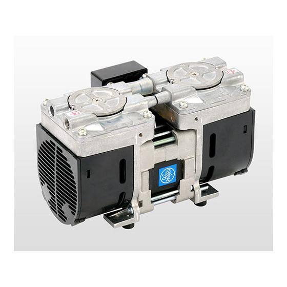 【お取り寄せ】アルバック ダイアフラム型ドライ真空ポンプ 6.65kPa DAP-6D 真空ポンプ ...