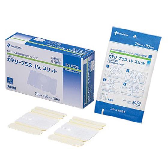 【お取り寄せ】ニチバン カテリープラス(TM)I.V. スリット入り(80×95mm) IVS081...