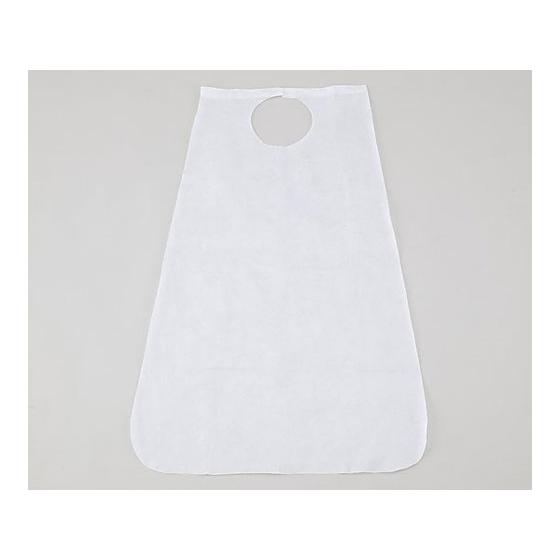 【お取り寄せ】アズワン 食事用ディスポエプロンB(簡単セットタイプ) KW100660 食事エプロン...