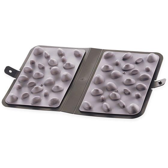 【お取り寄せ】エレコム B5サイズにたためる足つぼマット HCK-FABMGY