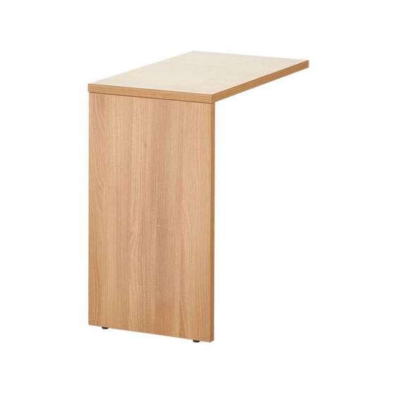 【メーカー直送】プラス OX エグゼクティブ L型連結 W400×D700 ナチュラル【代引不可】【...