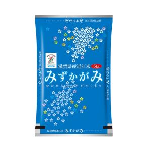 【予約販売】令和7年産 新米 滋賀県産 みずかがみ 【玄米】5kg｜cocoheart1