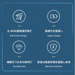 ライトニングケーブル iPhone iPad ...の詳細画像5