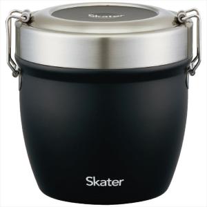 真空ステンレス丼ランチジャー ブラック 570ml スケーター Skater スケーター Skater 保温弁当箱 プレゼント プラスマート ヤフー店 通販 Yahoo ショッピング