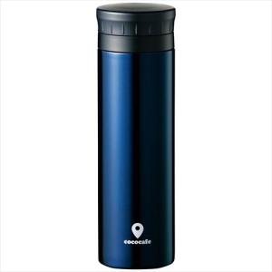 半回転 ココカフェ真空二重マグ500ml ネイビー CC-50N(ネイビー)
