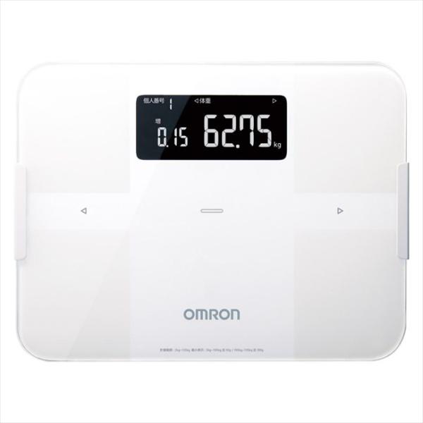 オムロン  体重体組成計 カラダスキャン ホワイト KRD-608T2-W/BK