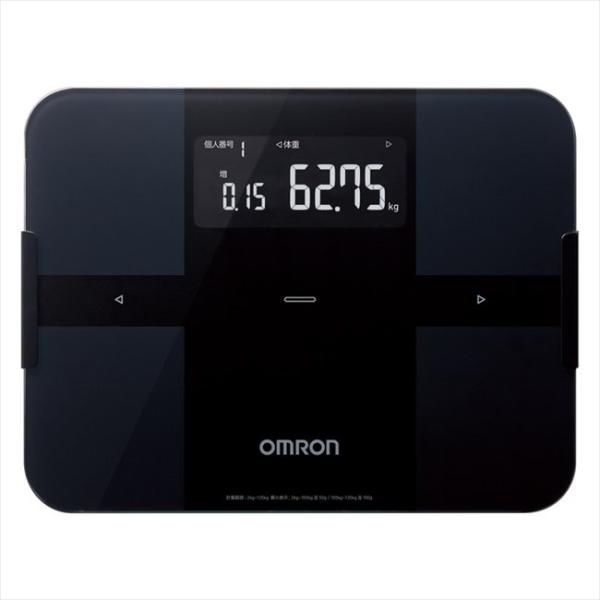 オムロン  体重体組成計 カラダスキャン ブラック KRD-608T2-W/BK