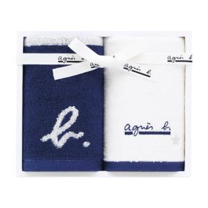 アニエスベー abマルニエール ゲストタオル2枚セット CG20024-DBの商品画像