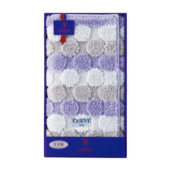 チェルベ ドット バスマット ブルー 090921BL