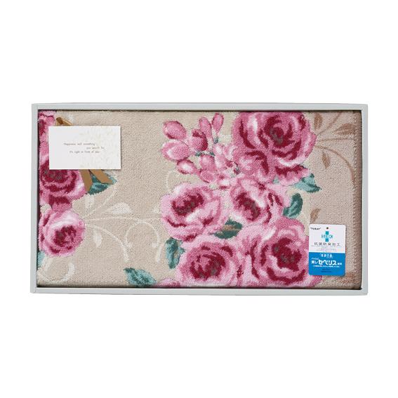 ローズバスマット ピンク 094554PI