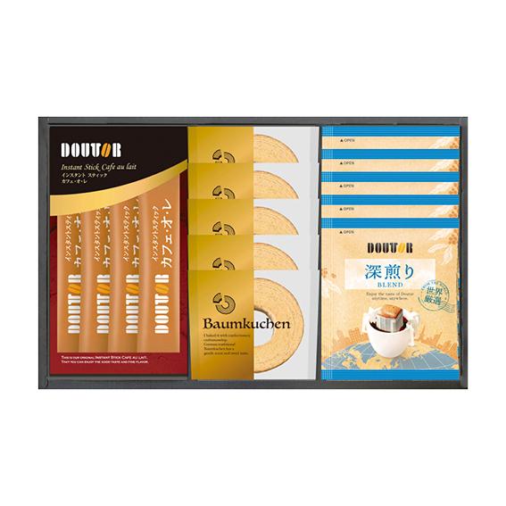ドトールコーヒー・バウムクーヘンギフトセット  SBU-CEA
