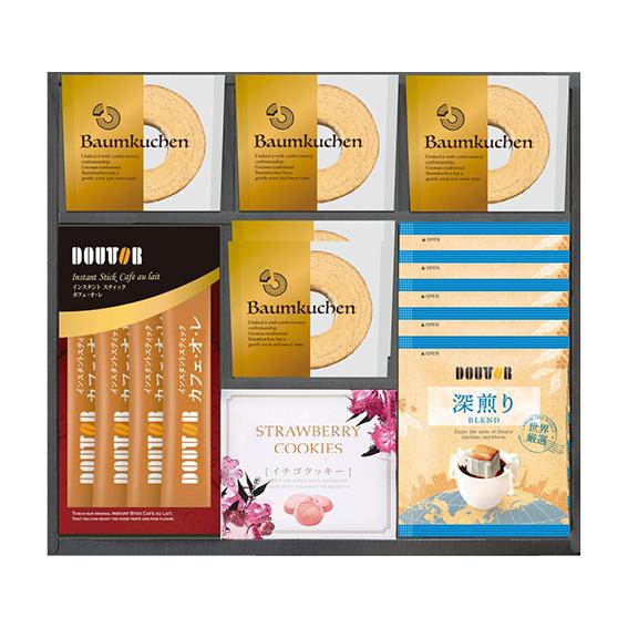 ドトールコーヒー・バウムクーヘンギフトセット  SBU-DOA