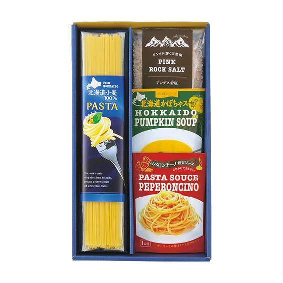 大地の恵み 北海道便 パスタ&amp;スープセット  PTS-15