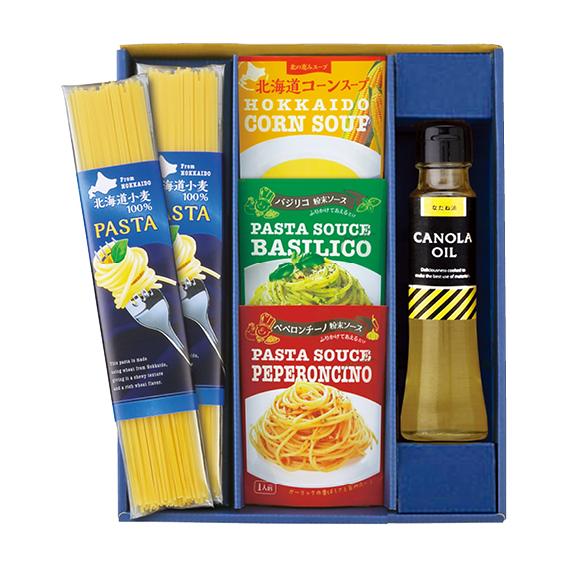 大地の恵み 北海道便 パスタ&amp;スープセット  PTS-25