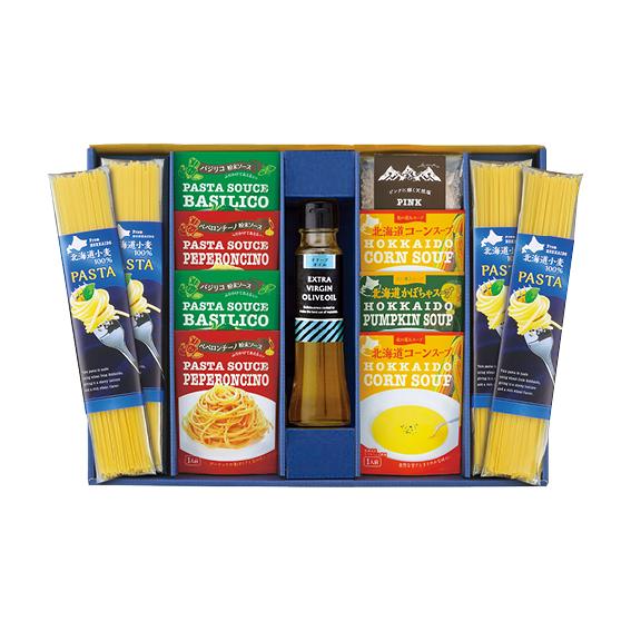 大地の恵み 北海道便 パスタ&amp;スープセット  PTS-50