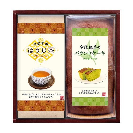 宇治抹茶のパウンドケーキ・ほうじ茶詰合せ  PTH-20
