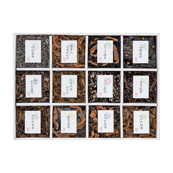 廣川昆布 御昆布 12品佃煮詰合せ（KB-50）  200-47