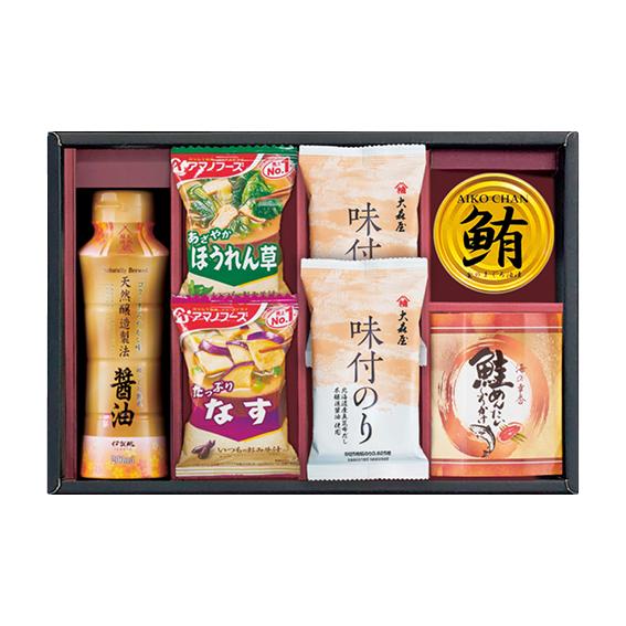 アマノフーズ&amp;大森屋味付のりギフト  NYO-COR