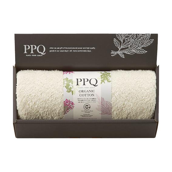 PPQ オーガニックコットン フェイスタオル  PPQE1010N
