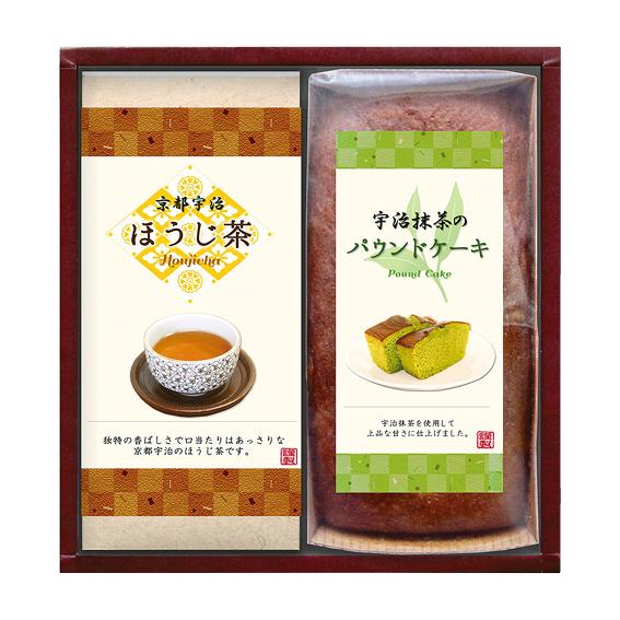 宇治抹茶のパウンドケーキ・ほうじ茶詰合せ  PTH-20