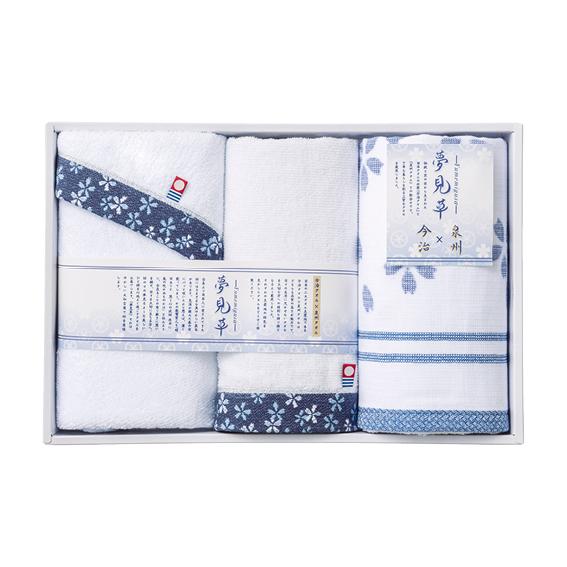 夢見草 今治泉州タオルセット  YM-2425