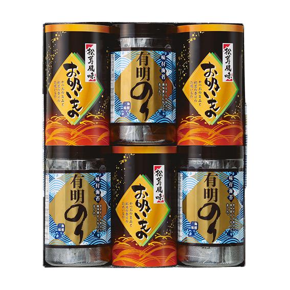 永谷園松茸風味お吸い物・有明のり詰合せ  ZFA-30