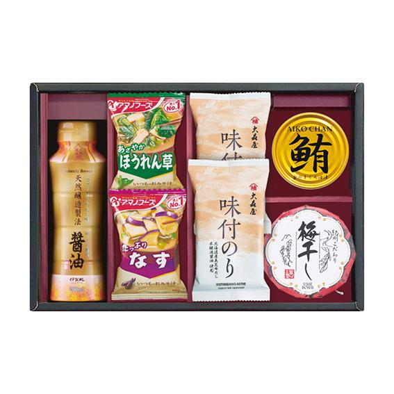 アマノフーズ&amp;大森屋味付のりギフト  NYO-CER