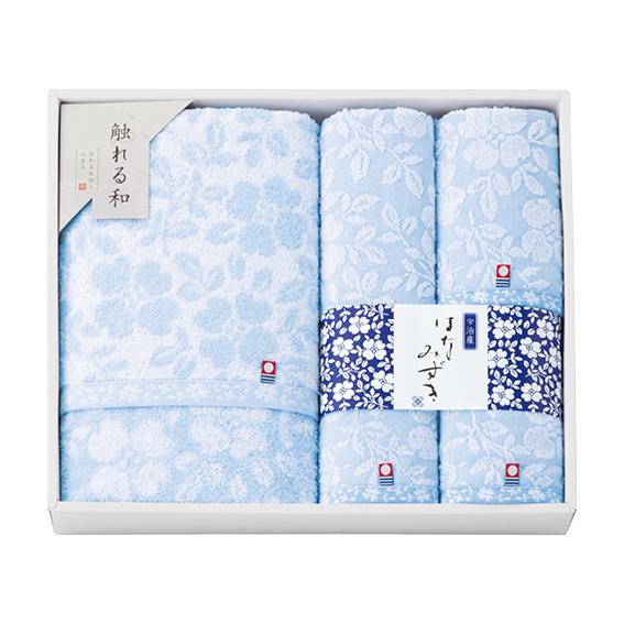 触れる和 はなみずき 今治タオルセット  HN-8850