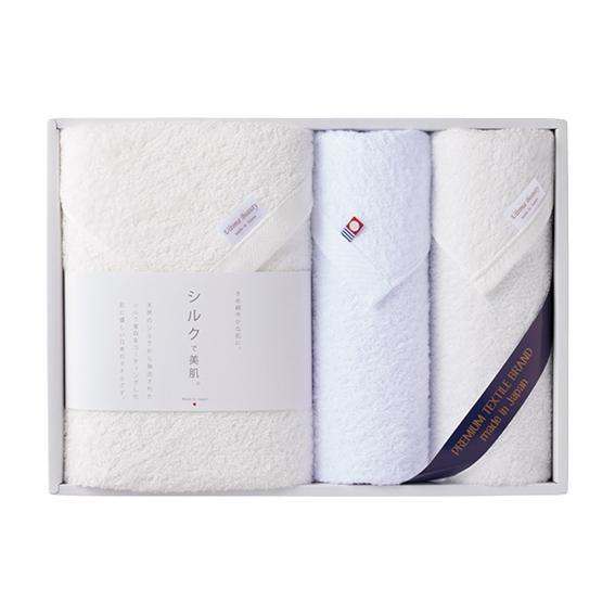 シルク&amp;起毛 プレミアム タオルセット  SK-5001