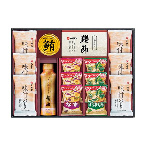 アマノフーズ&amp;大森屋味付のりギフト  NYO-FOR