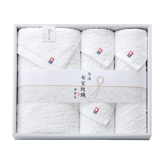 触れる和 今治七宝紋織 タオルセット  SP-2060
