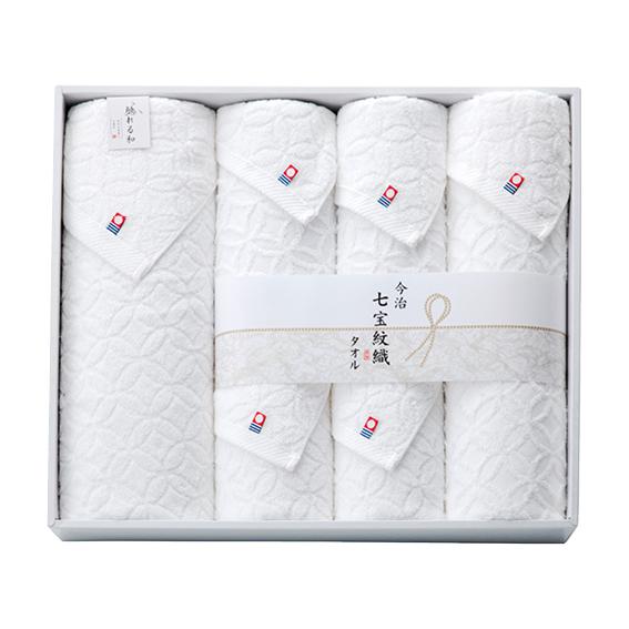 触れる和 今治七宝紋織 タオルセット  SP-2080