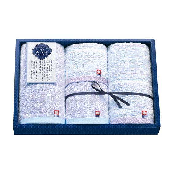 伊予国 花つむぎ つむぎ タオルセット  IH-4031