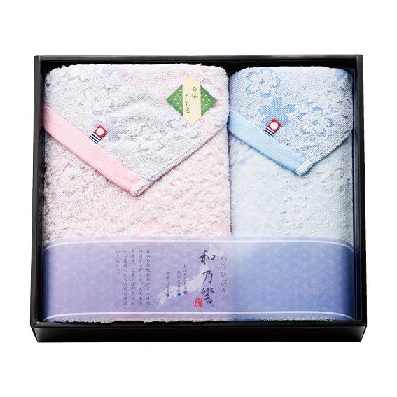 和乃響 桜逸品 今治タオルセット  HT4024