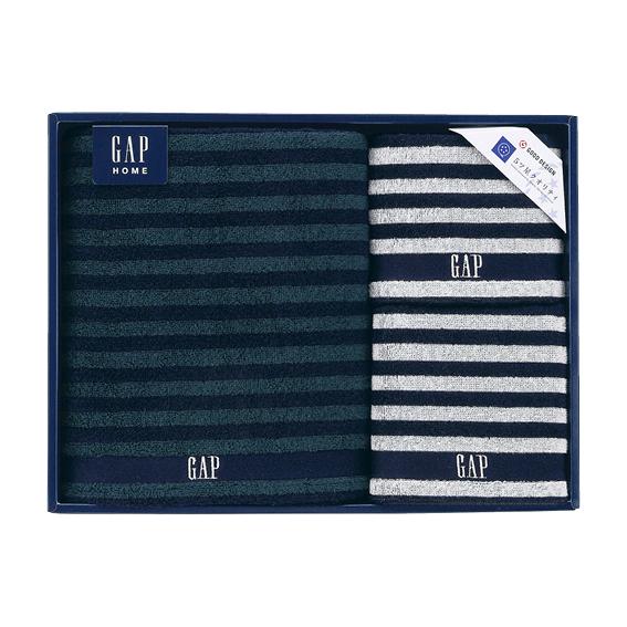 GAP HOME NEWボーダーギフト タオルセット  54-3049500