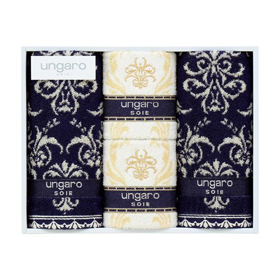 ウンガロ ソワ Uサファイア タオルセット  DR40048-DB