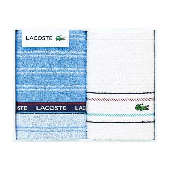 ラコステ Lシュルファス スポーツタオル2枚セット  LS30177-B
