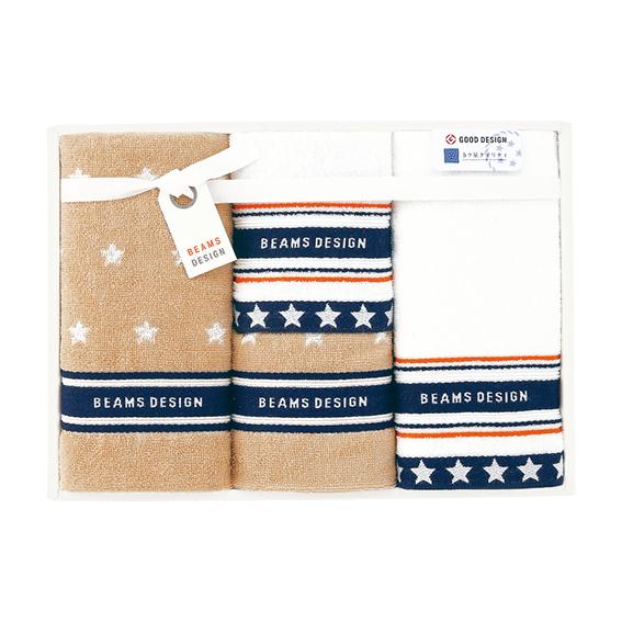BEAMS DESIGN NEW STAR GIFT タオルセット  51-3129400