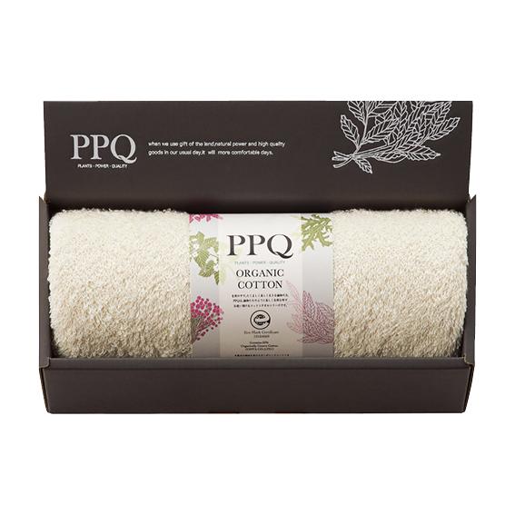 PPQ オーガニックコットン フェイスタオル  PPQE1010N