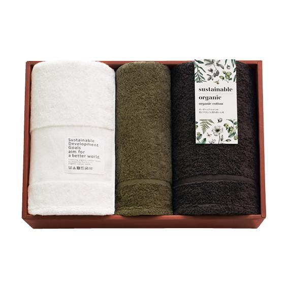 サステナブルオーガニック 国際認証取得オーガニックタオルセット  64772