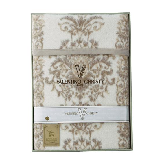 ジャカード織カシミヤ入り ウール毛布（毛羽部分）  VCM-208