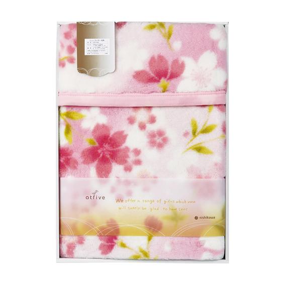 ニシカワ ニューマイヤー毛布 ピンク 82210000P