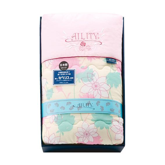 アイリティ 東レ・抗菌防臭わた（セベリス）入り 肌掛布団 ピンク A2411P