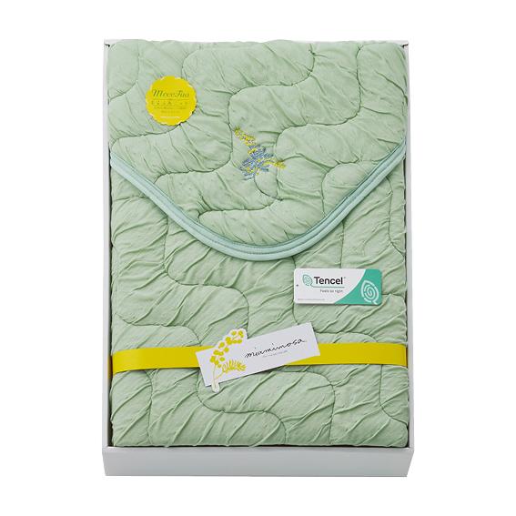 ミアミモザ もこふあニット敷パッド  MM41005GR